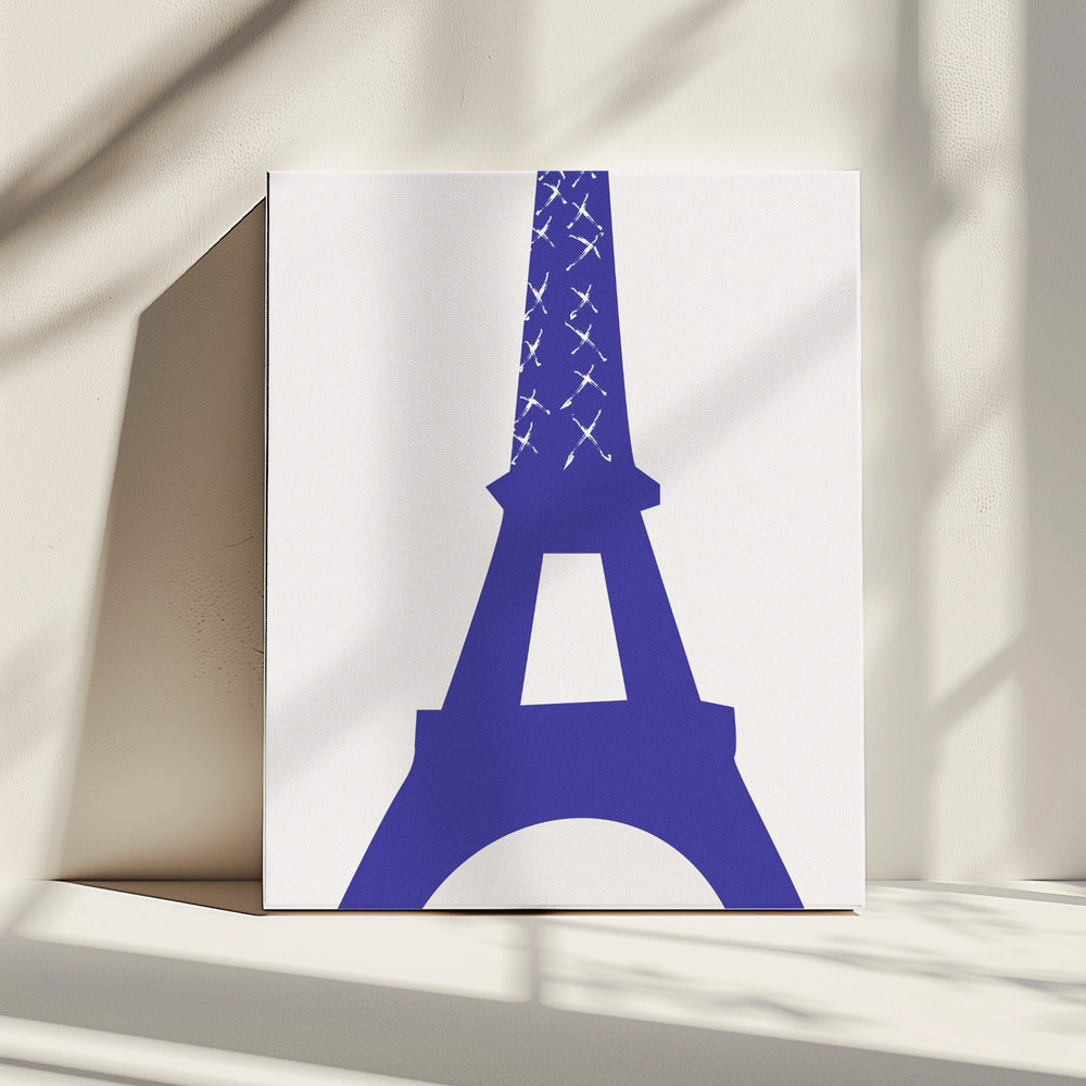 Eiffel Bleu | Canvas