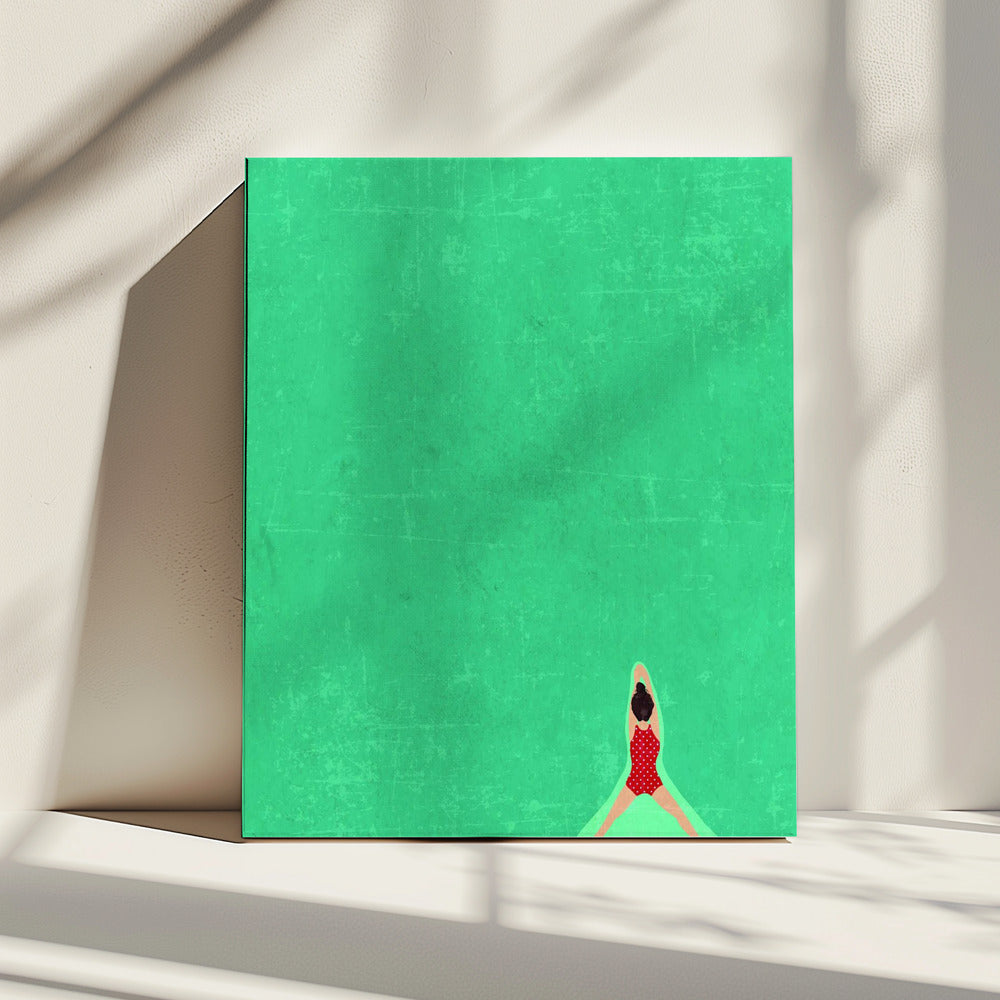Open Water (brunette) | Canvas