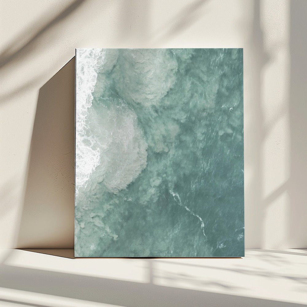 Ocean's Gentle Swirl | Canvas