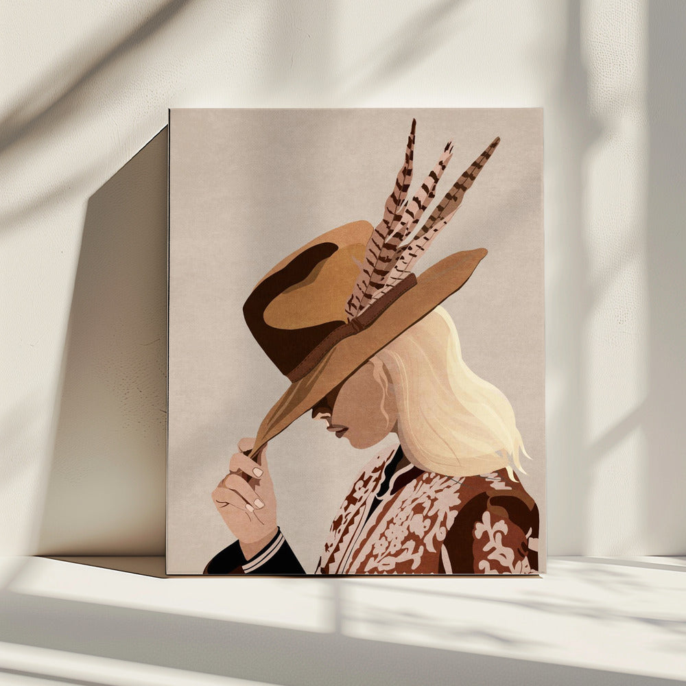 Feathered Elegance | Canvas