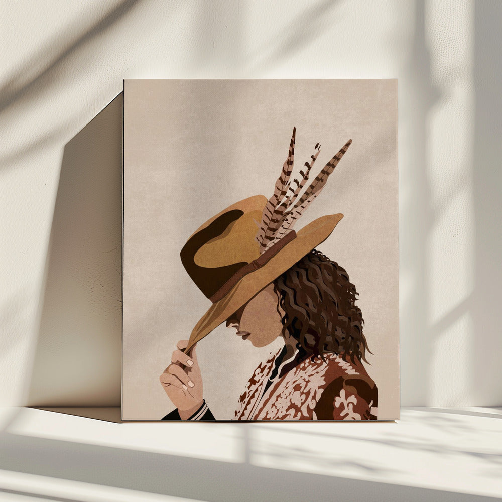 Feathered Elegance | Canvas