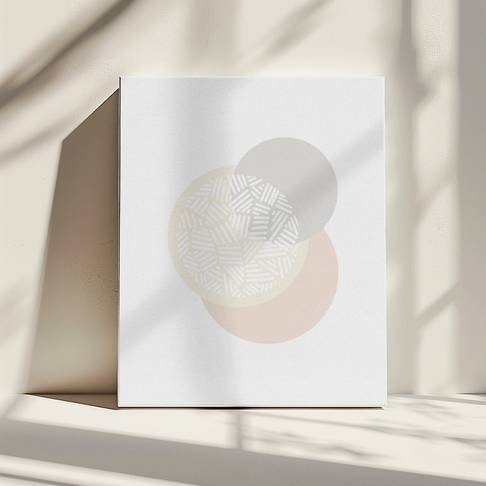 Geometric Mute Colours IV | Canvas