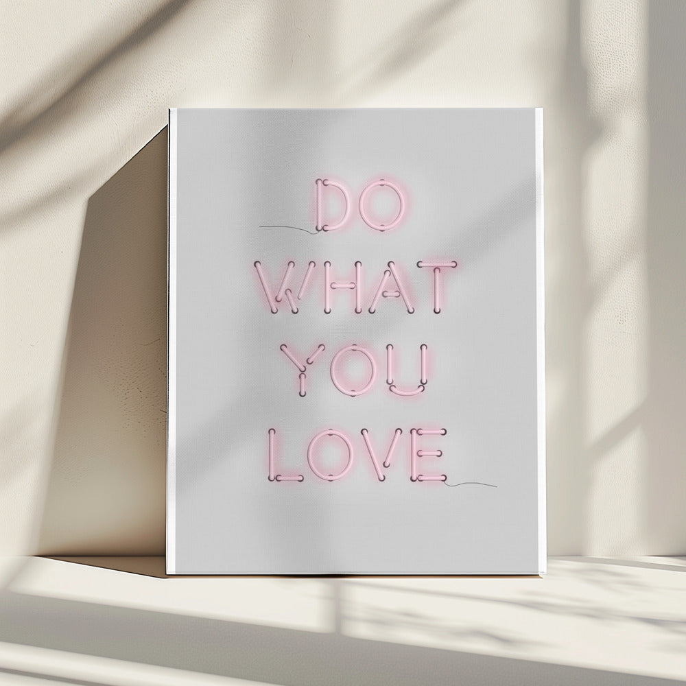 Neon Passion Message | Canvas