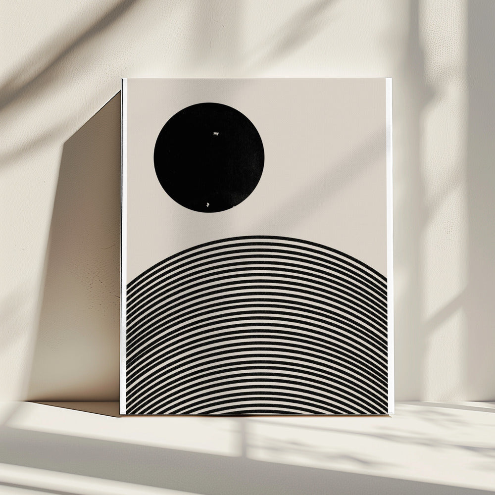Orbiting Silhouette | Canvas