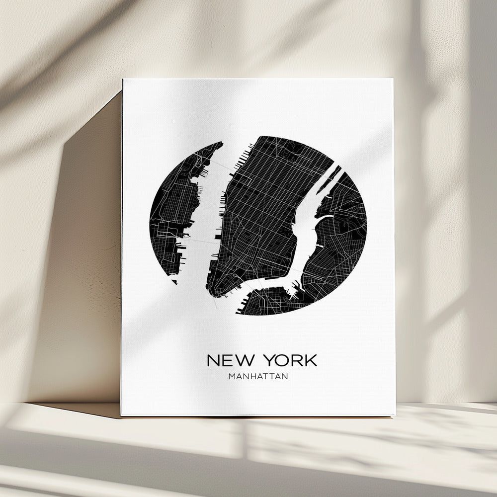 Circular Cityscape | Canvas