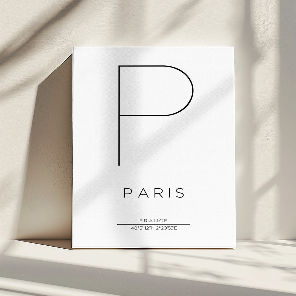 P: Paris Coordinates | Canvas
