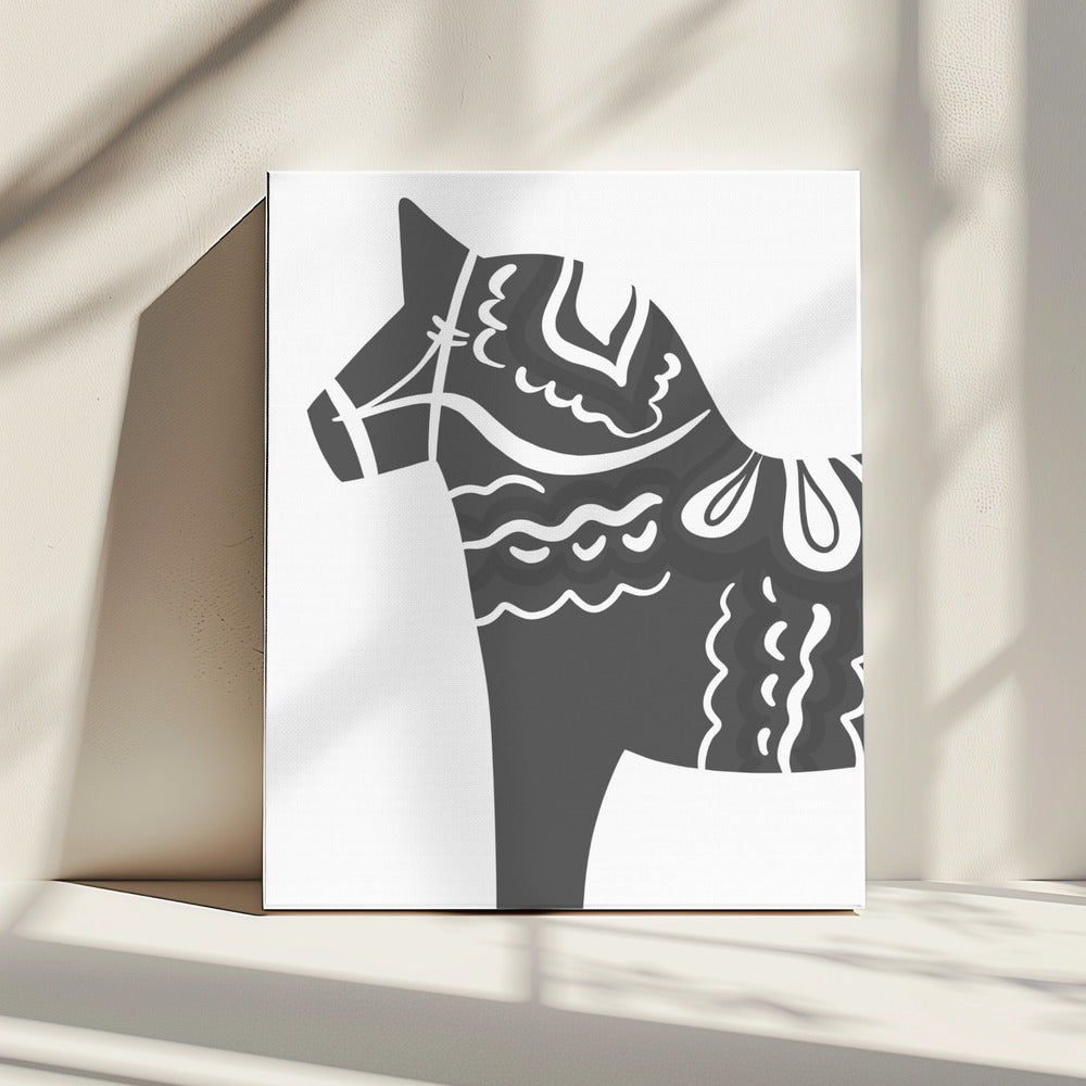 Silent Equine Elegance | Canvas