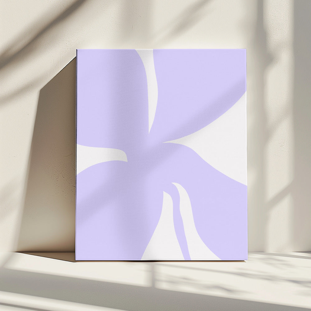 Lavender Bloom Twist | Canvas