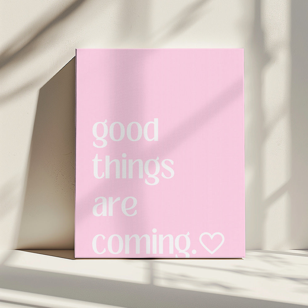 Hopeful Pink Breeze | Canvas