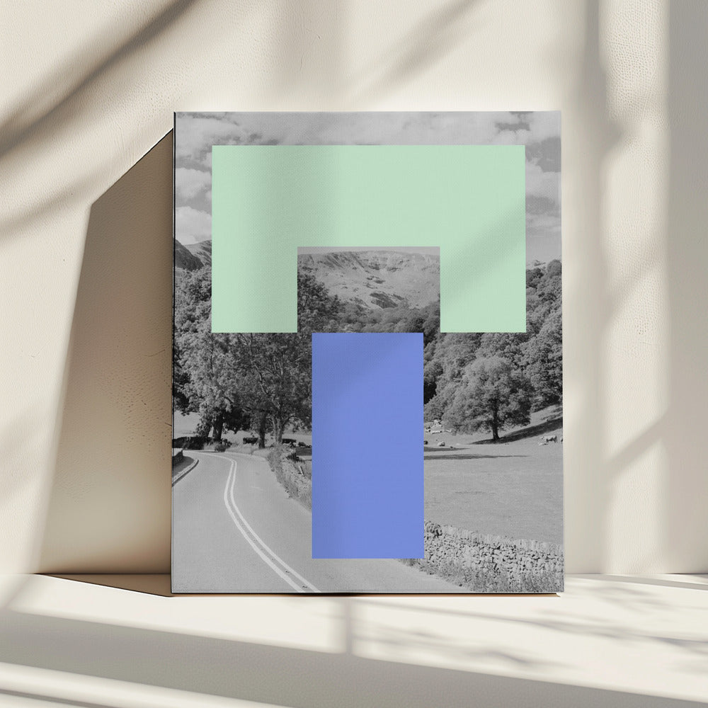 Geometric Landscape | Canvas