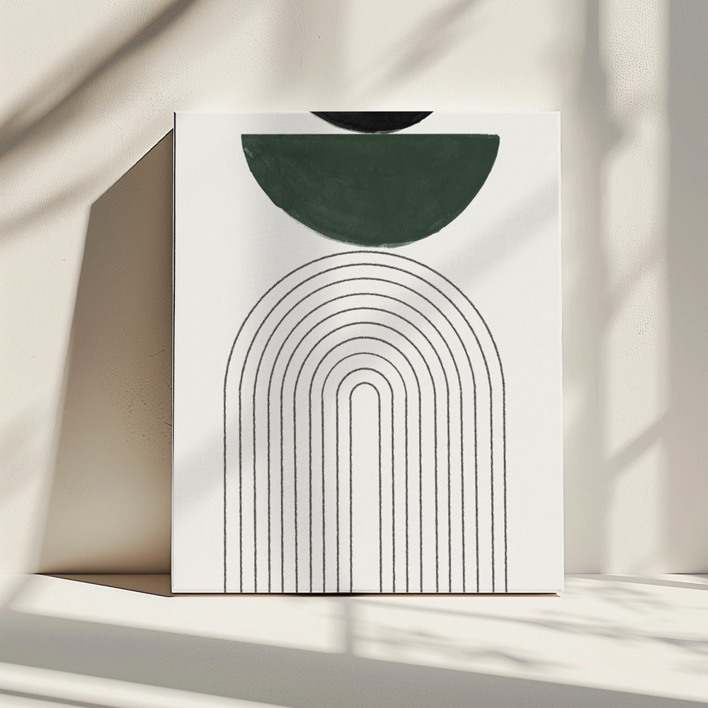 Arched Geometry | Canvas
