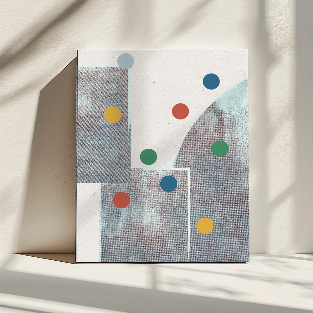Geometric Dance | Canvas