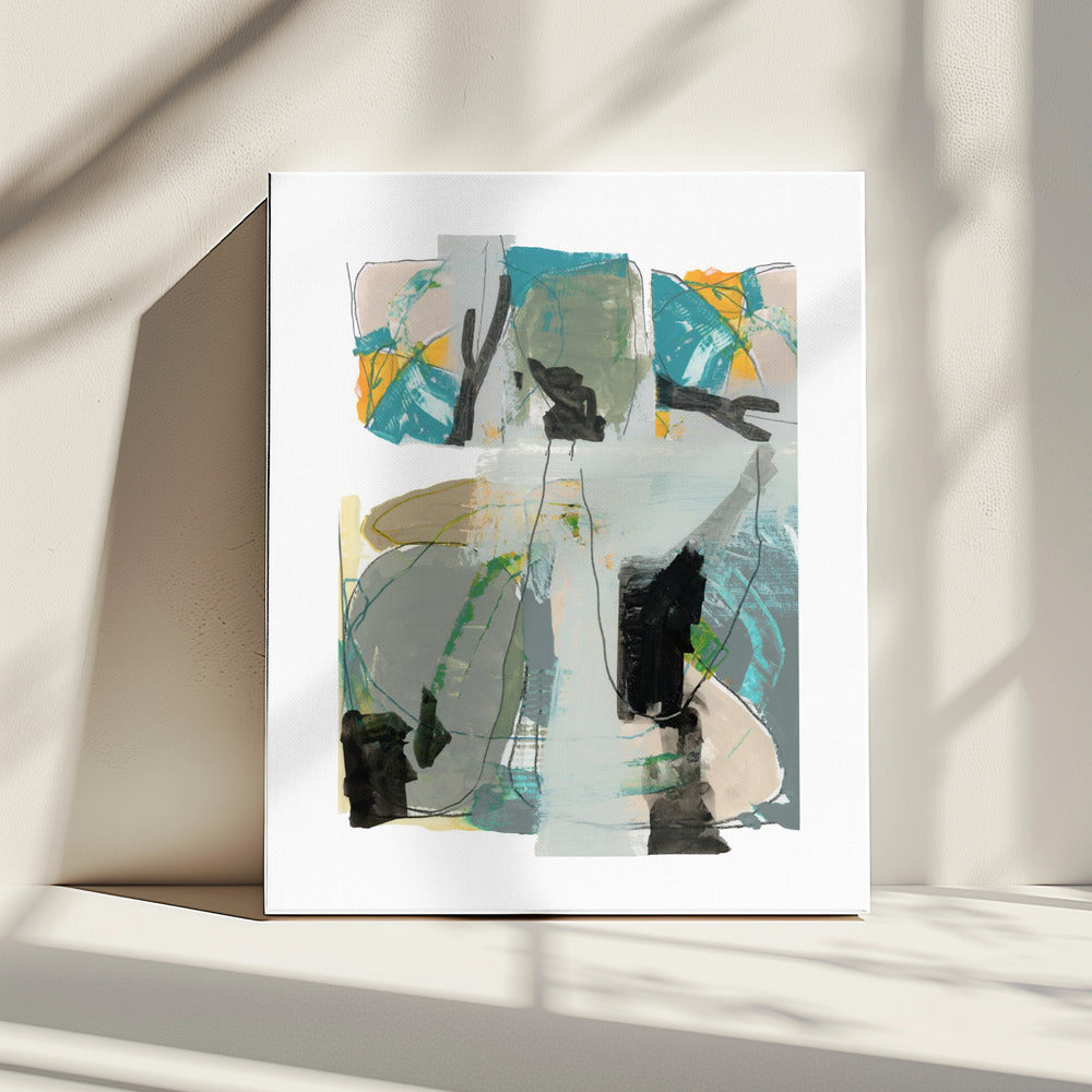Contemporary Green No3 | Canvas