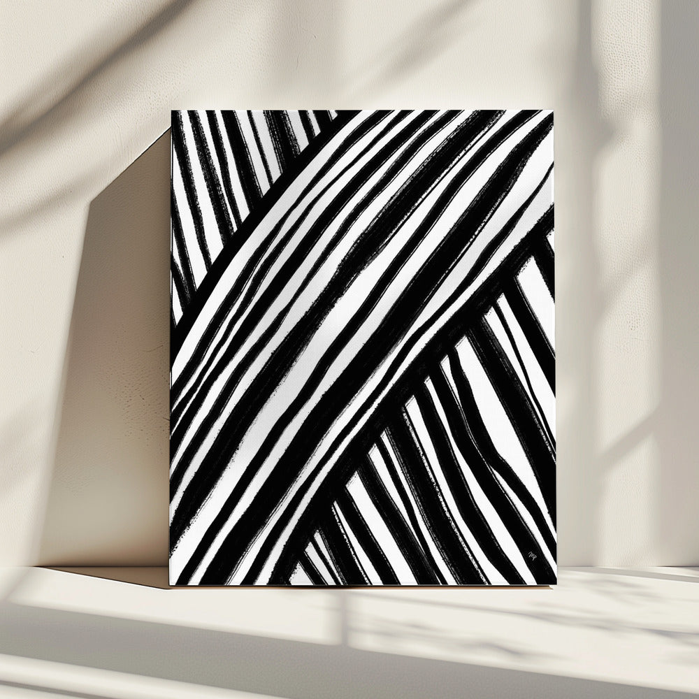 Zebra's Pathway | Canvas