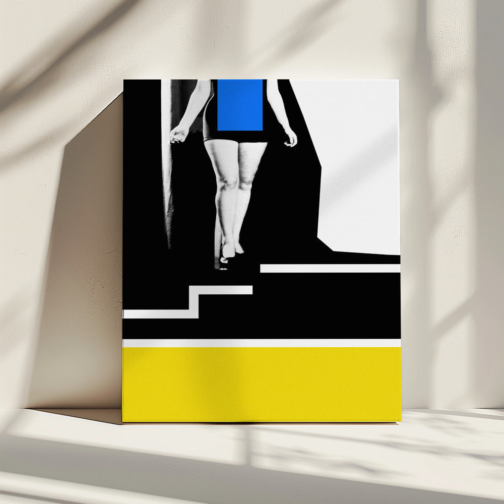 Photo Collage Lady No1 | Canvas