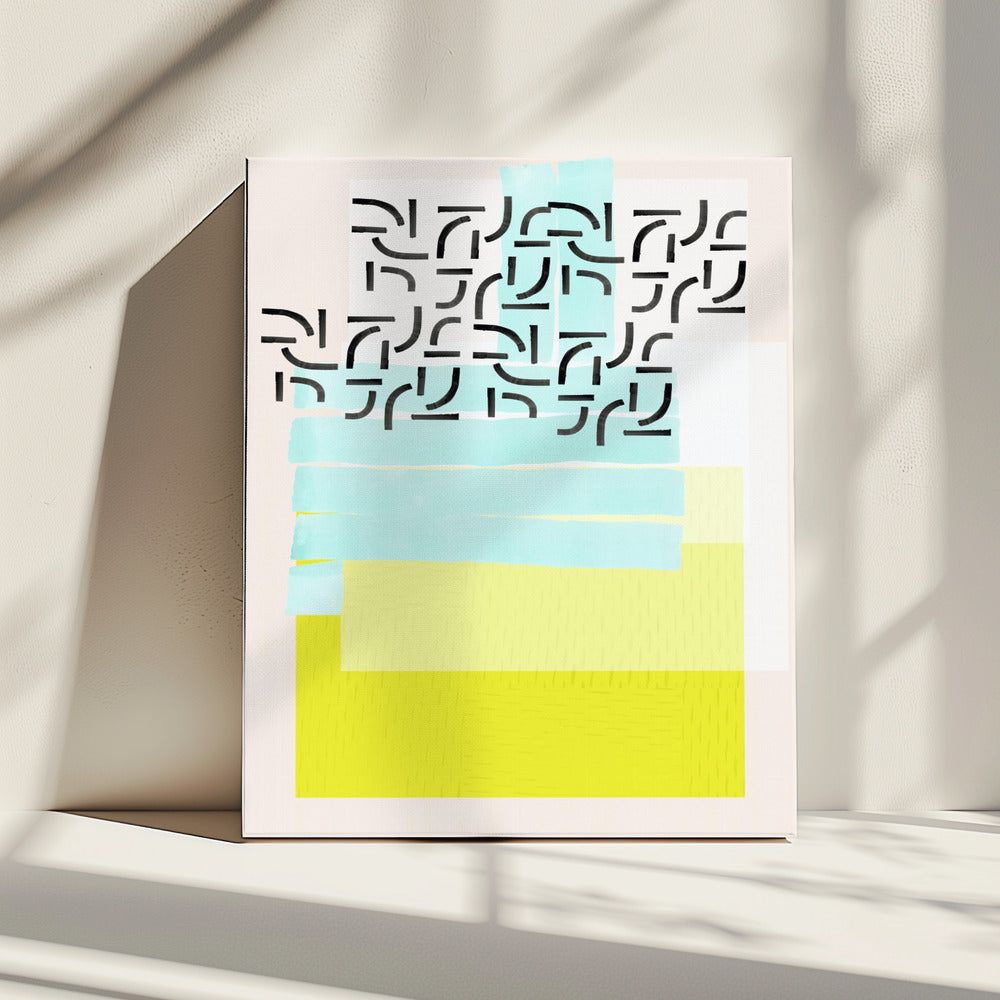 Pastel Pattern Collage 3 | Canvas
