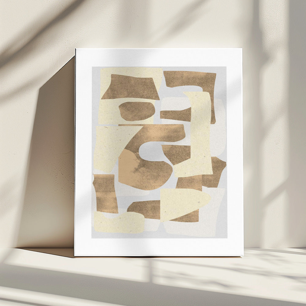 Earthy Fragments | Canvas