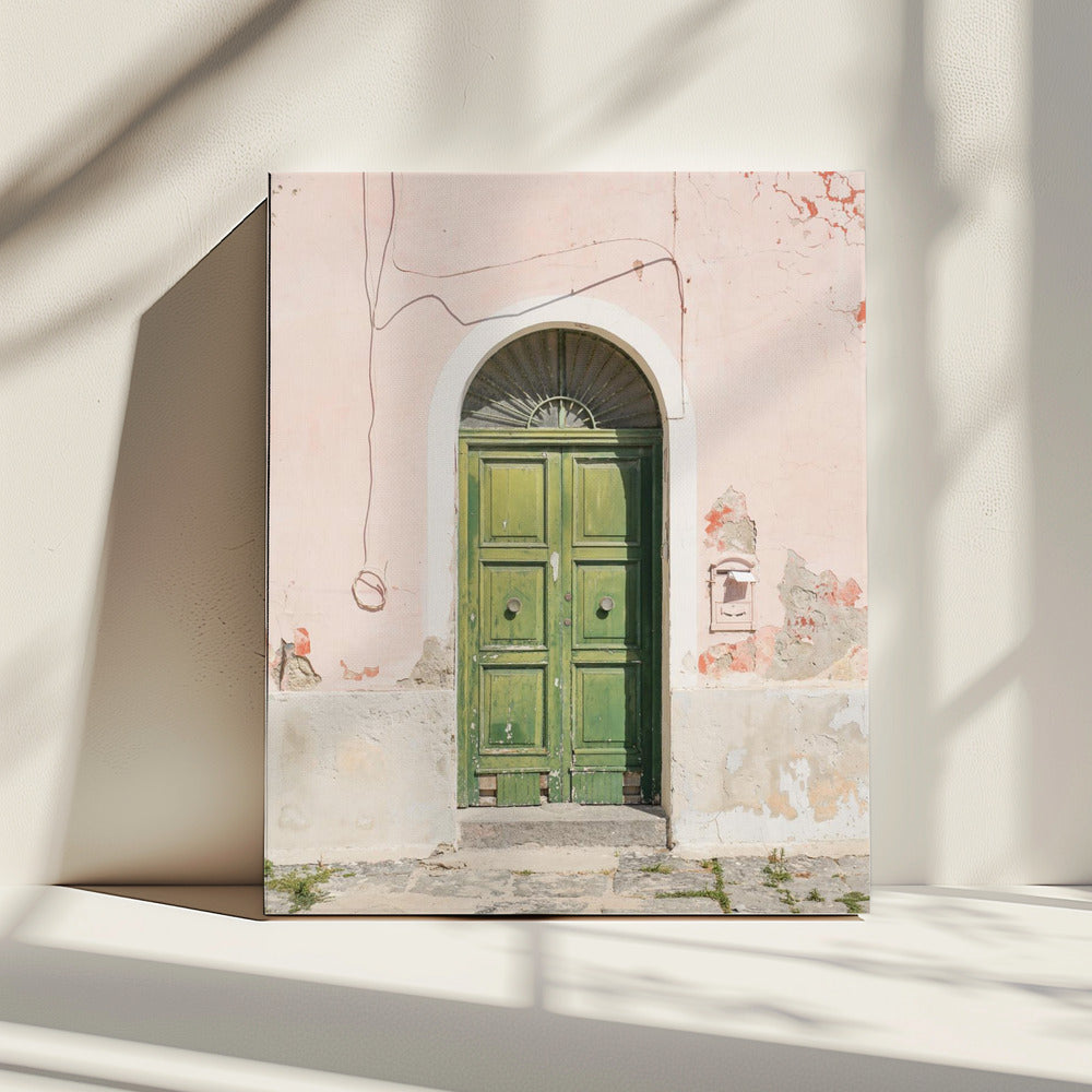The Green Door | Canvas