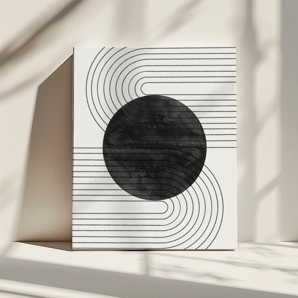 Orbiting Lines | Canvas
