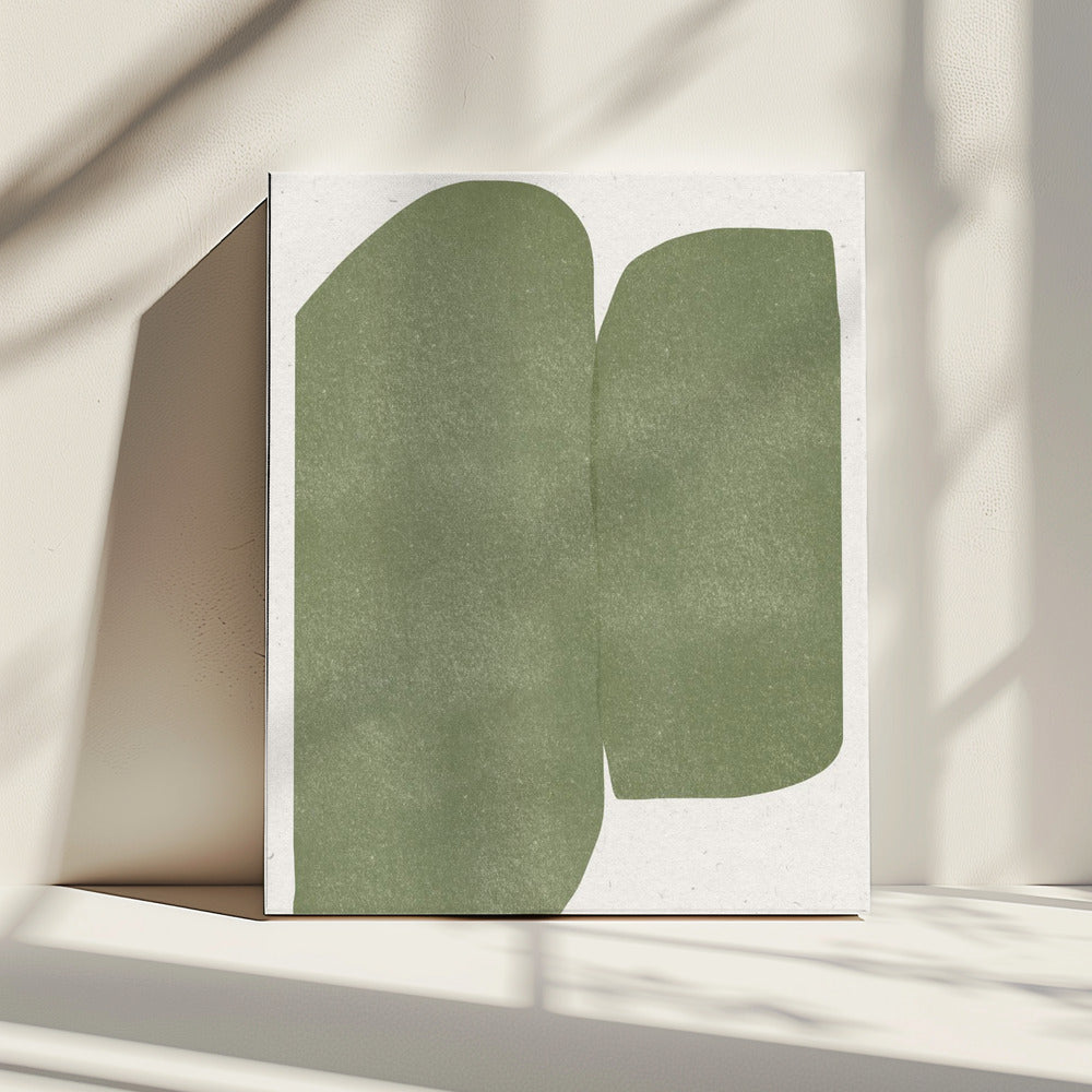 Emerald Echoes | Canvas