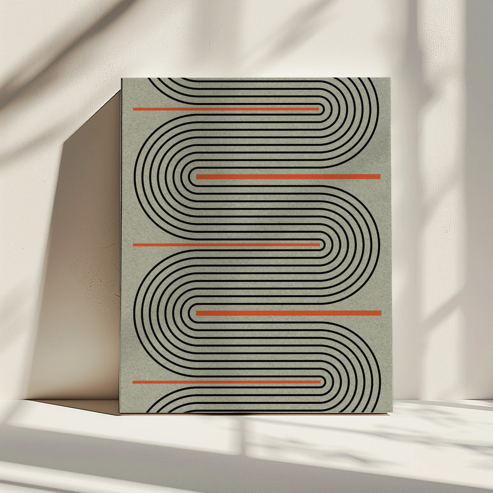 Curved Rhythms | Canvas