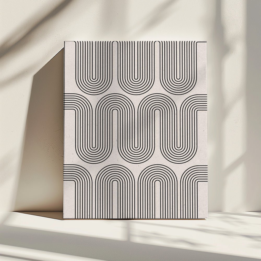 Retro Waves | Canvas