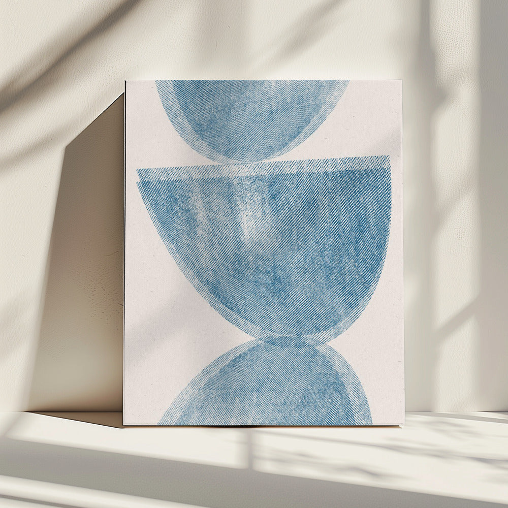 Blue Sphere Balance | Canvas