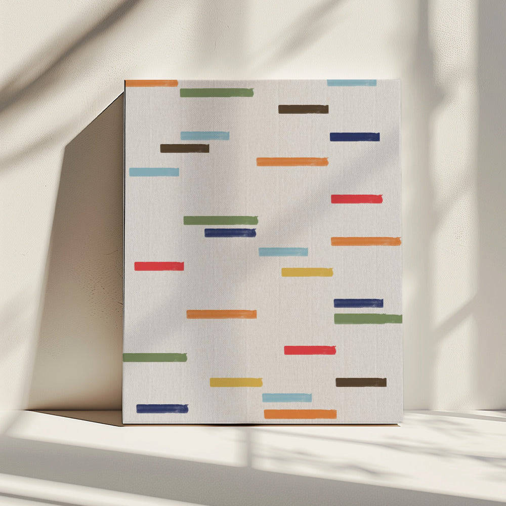 Floating Stripes | Canvas