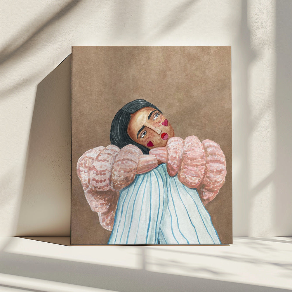 Dreaming girl | Canvas