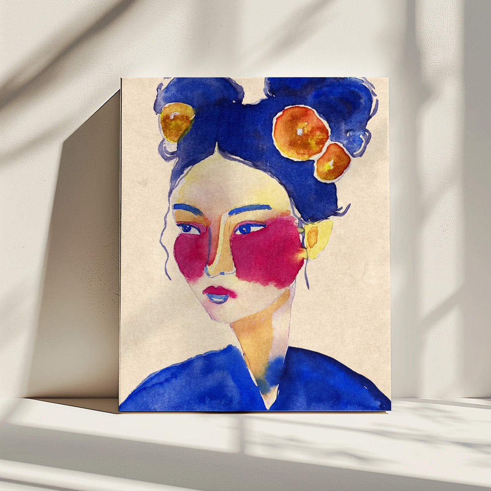 Asian Girl | Canvas