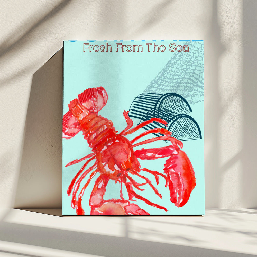 Cornwall Fresh From the Sea Poster | Canvas