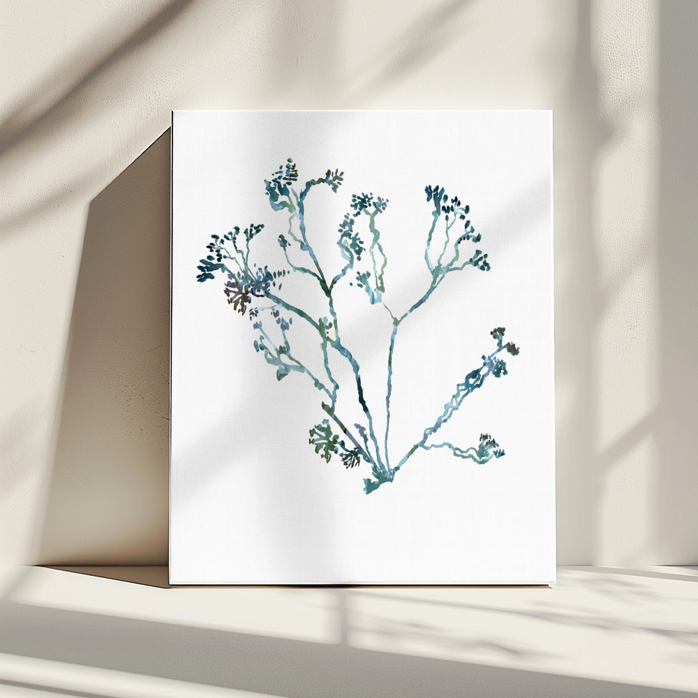 Delicate Blue Flowers 2 | Canvas