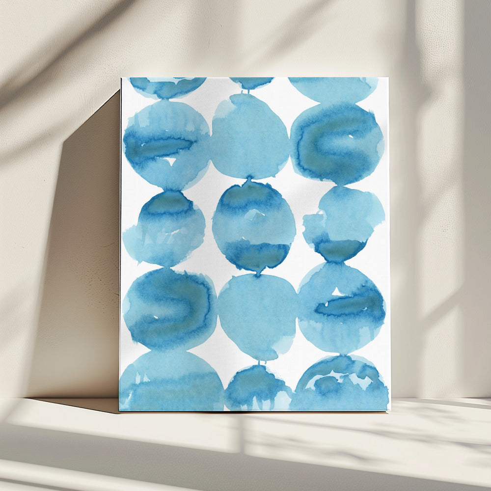 Blue Watercolour 1 | Canvas
