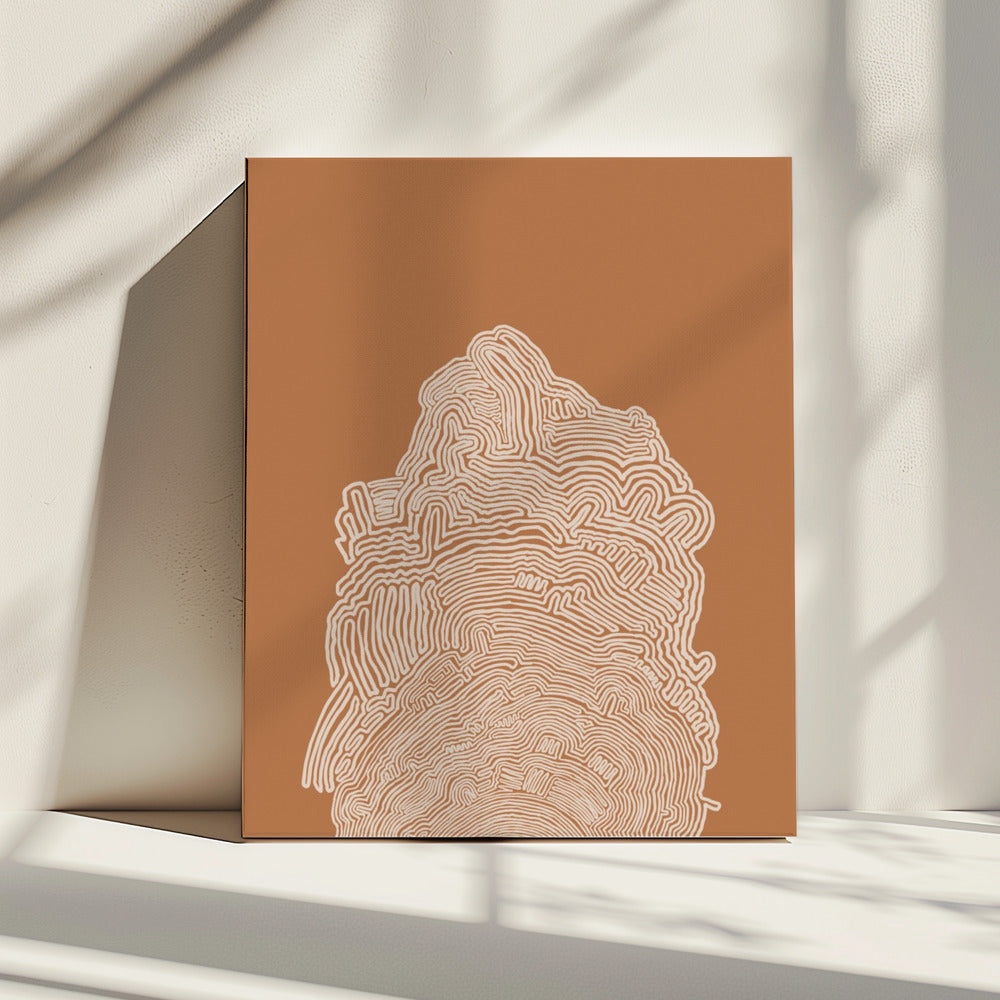 Abstract Brown | Canvas