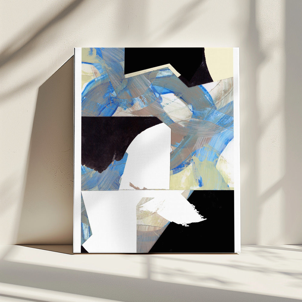Blue Neutral Beige Black 3 | Canvas