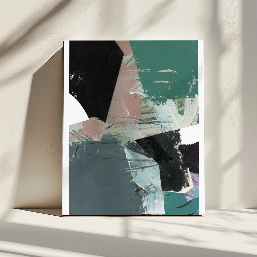 Blue Black Neutral White 3 | Canvas