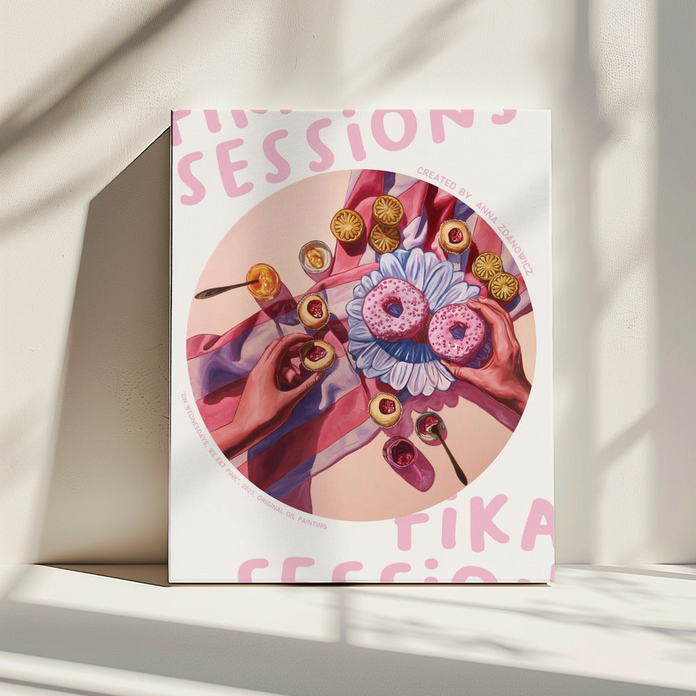On Wednesdays, We Eat Pink | Canvas