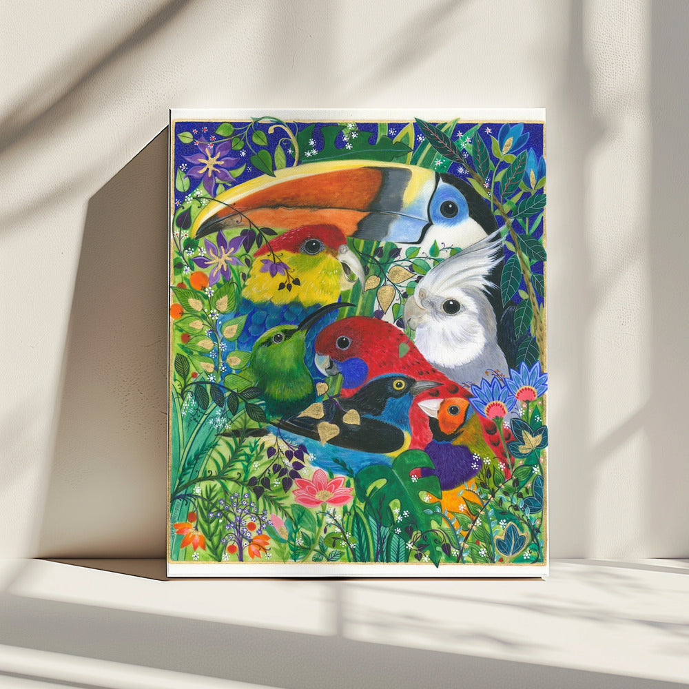 Paradise Birds | Canvas