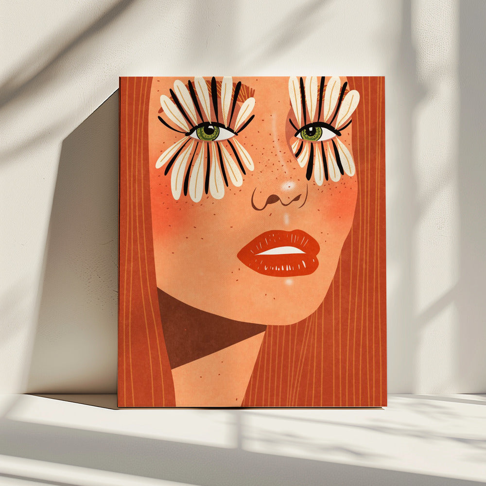 Flower Eyes | Canvas