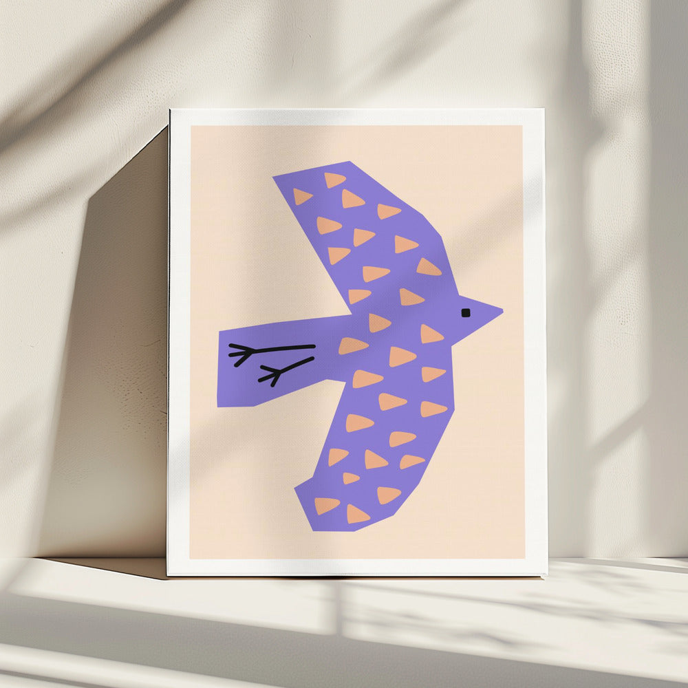 Bird Lilac | Canvas