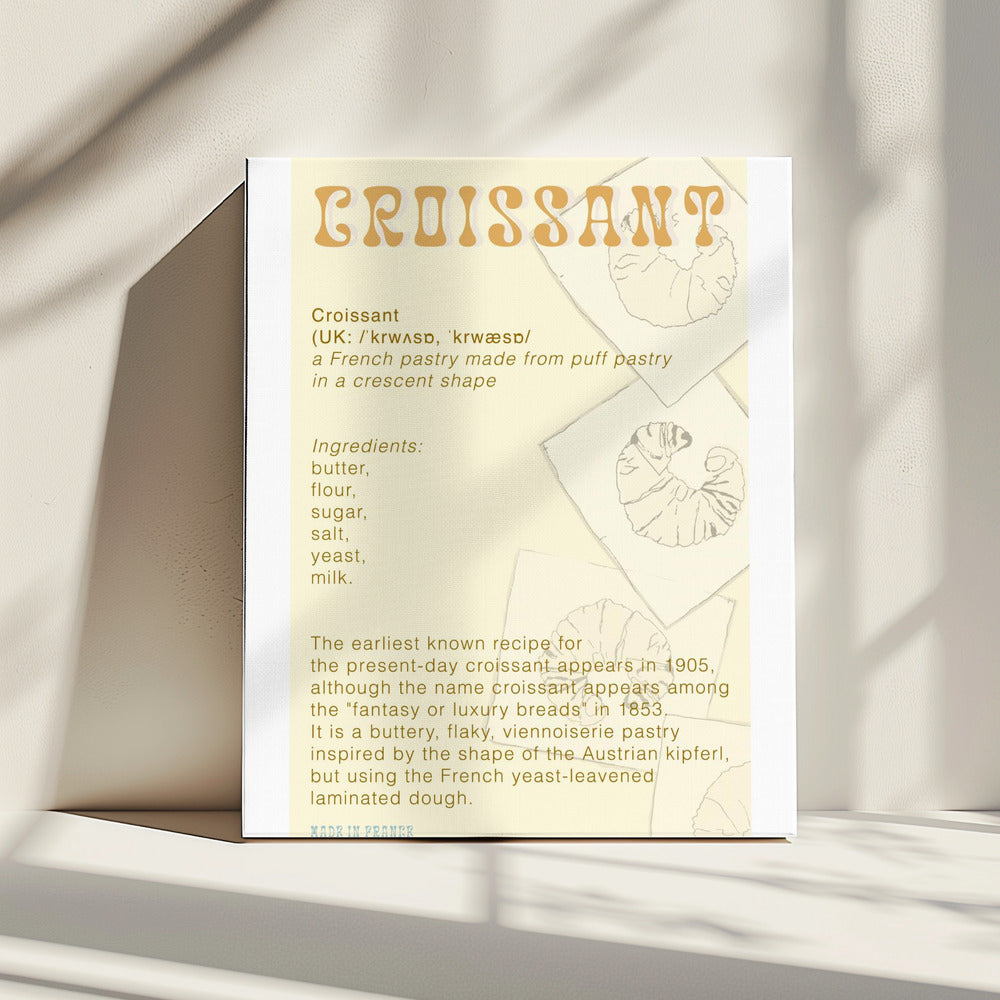 Croissant Coffee | Canvas