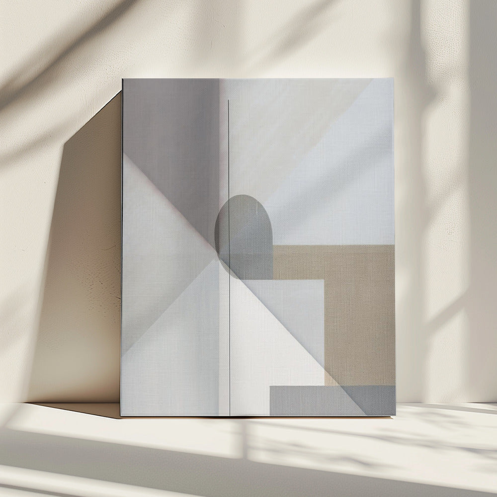 Abstract Neutral Tone Painting 1 | Canvas