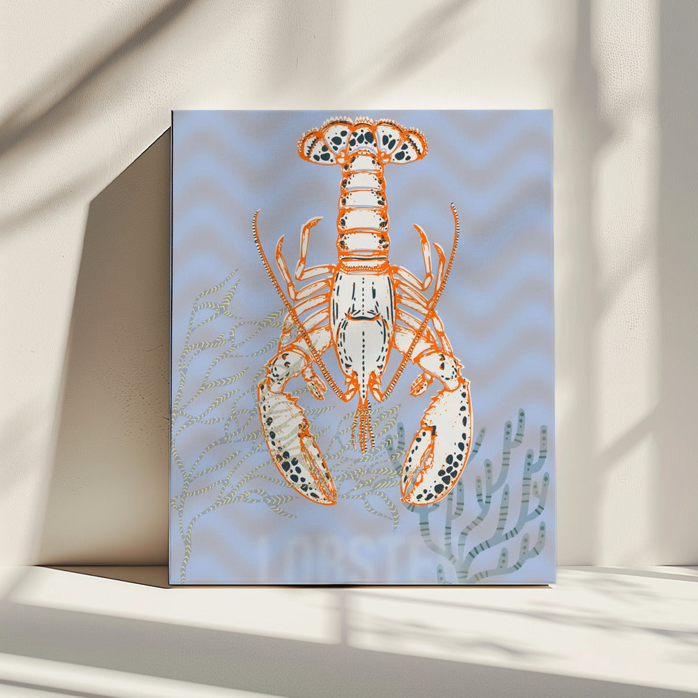 Sea life lobster Neptune's joy | Canvas