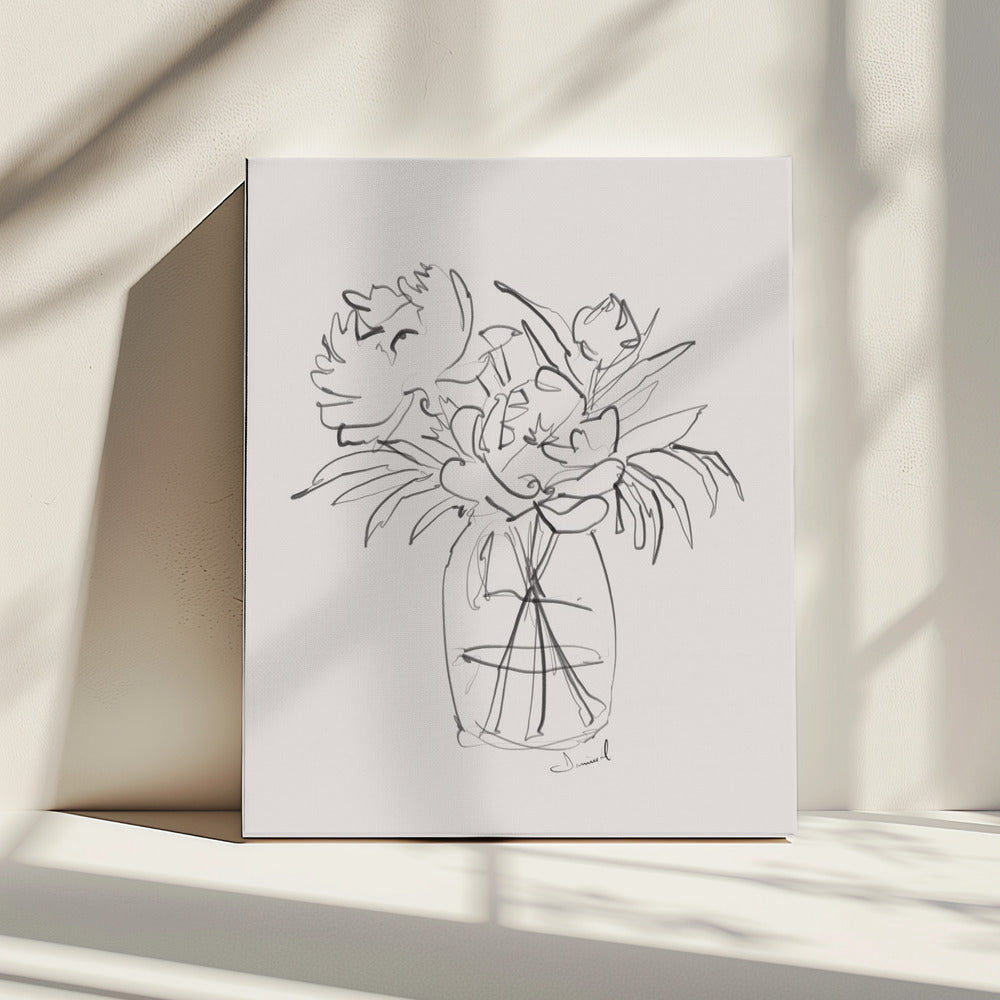 Peonies | Canvas