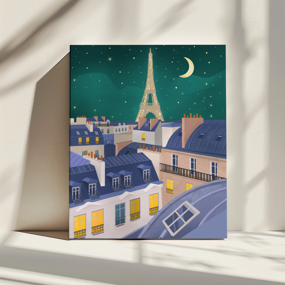 Paris at Night | Canvas