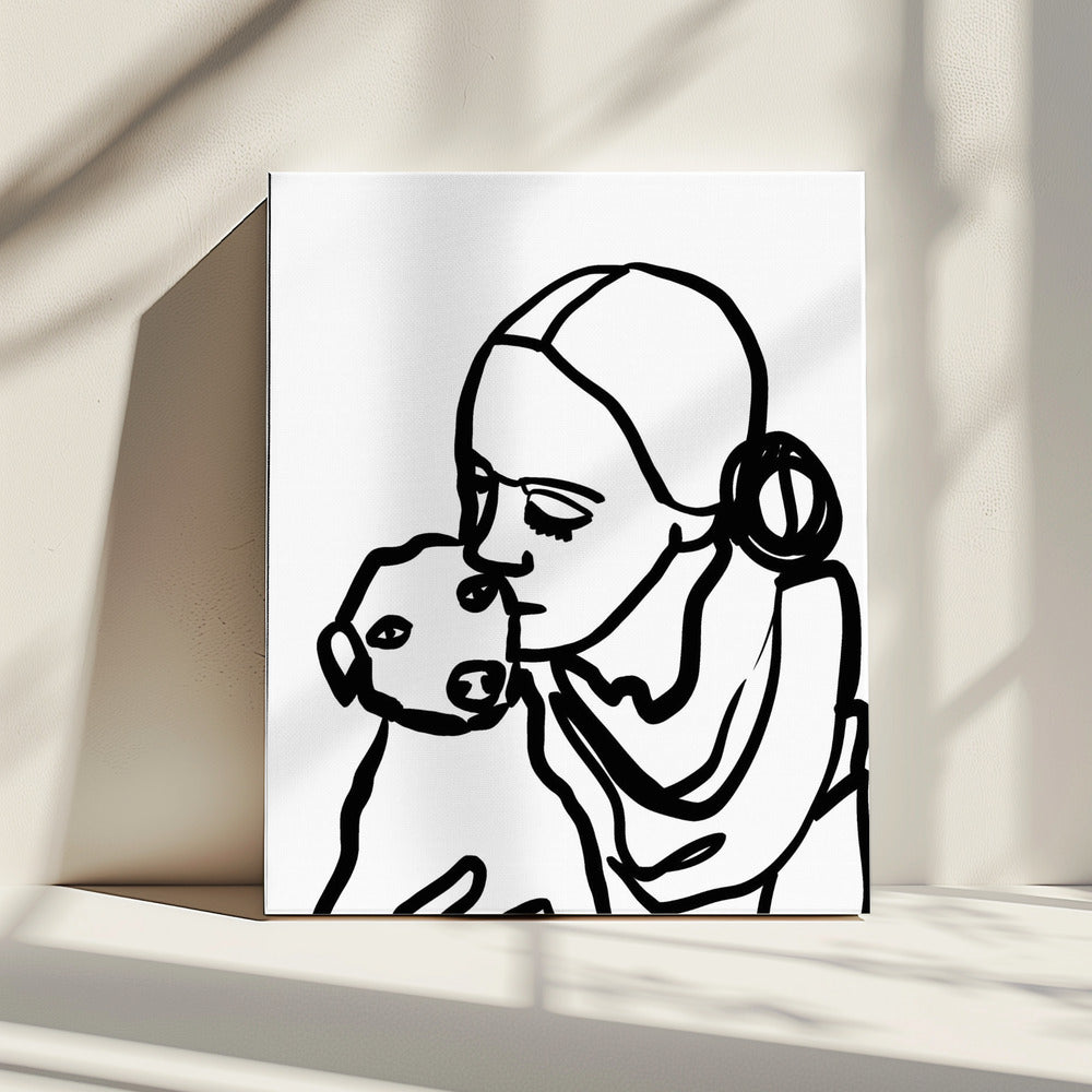 Dogs love | Canvas