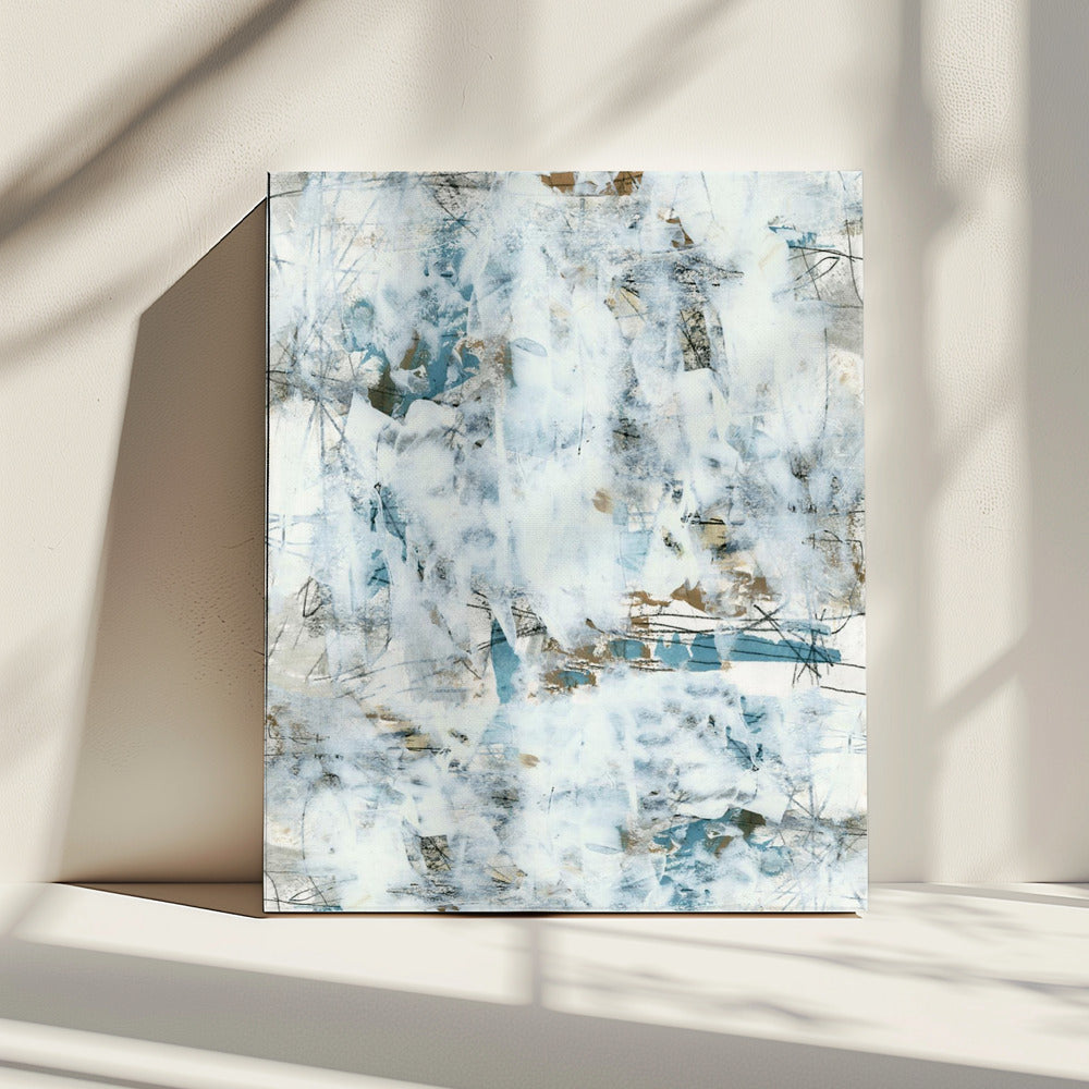 Abstract White Mist 2 | Canvas