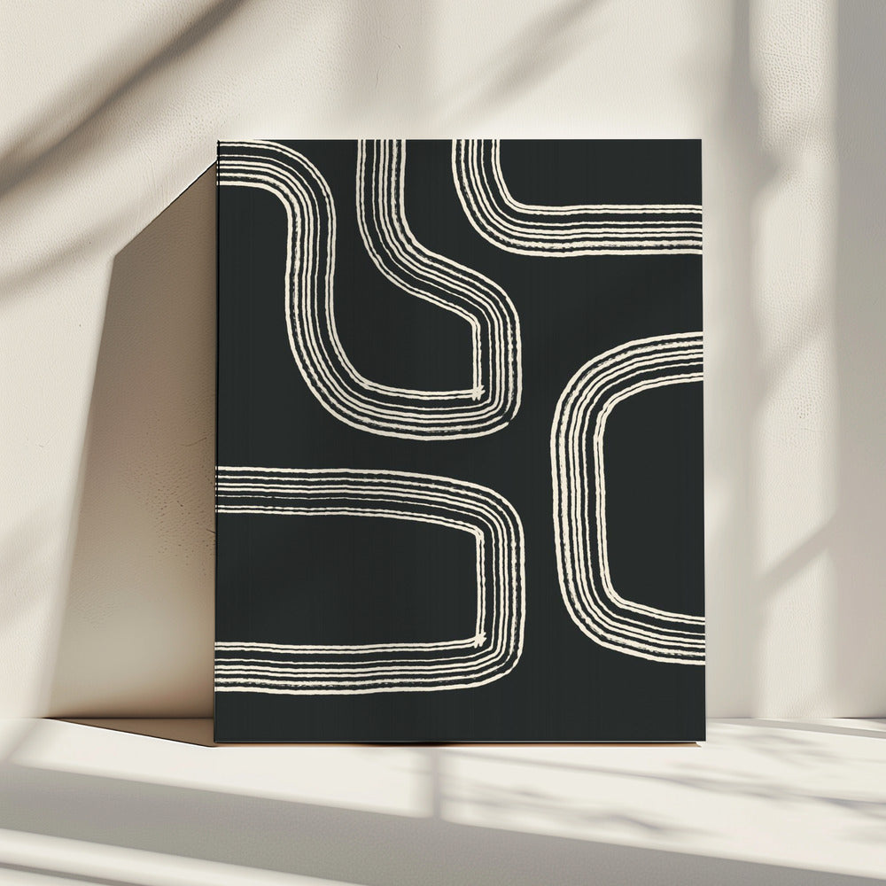 Bold Curved Lines | Canvas