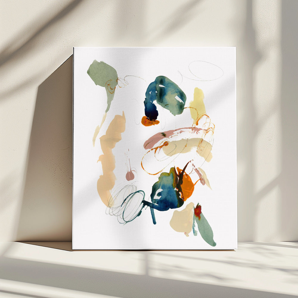Unique Shapes Print | Canvas