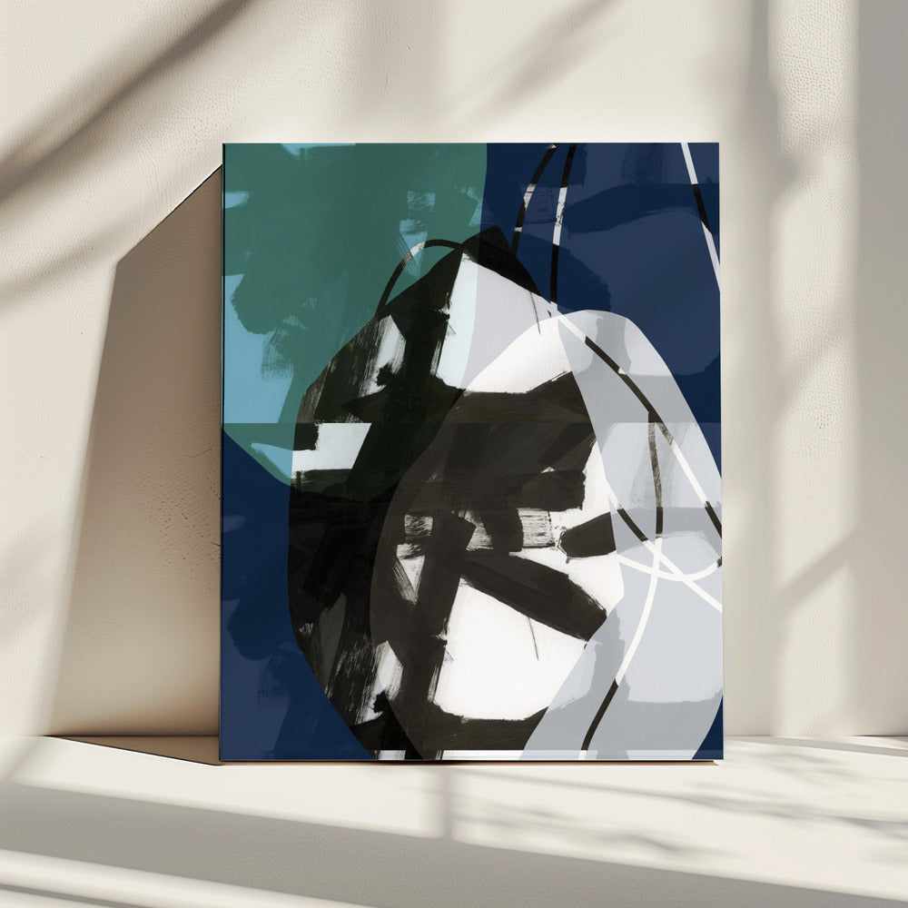 Dark Blue Beauty No2 | Canvas